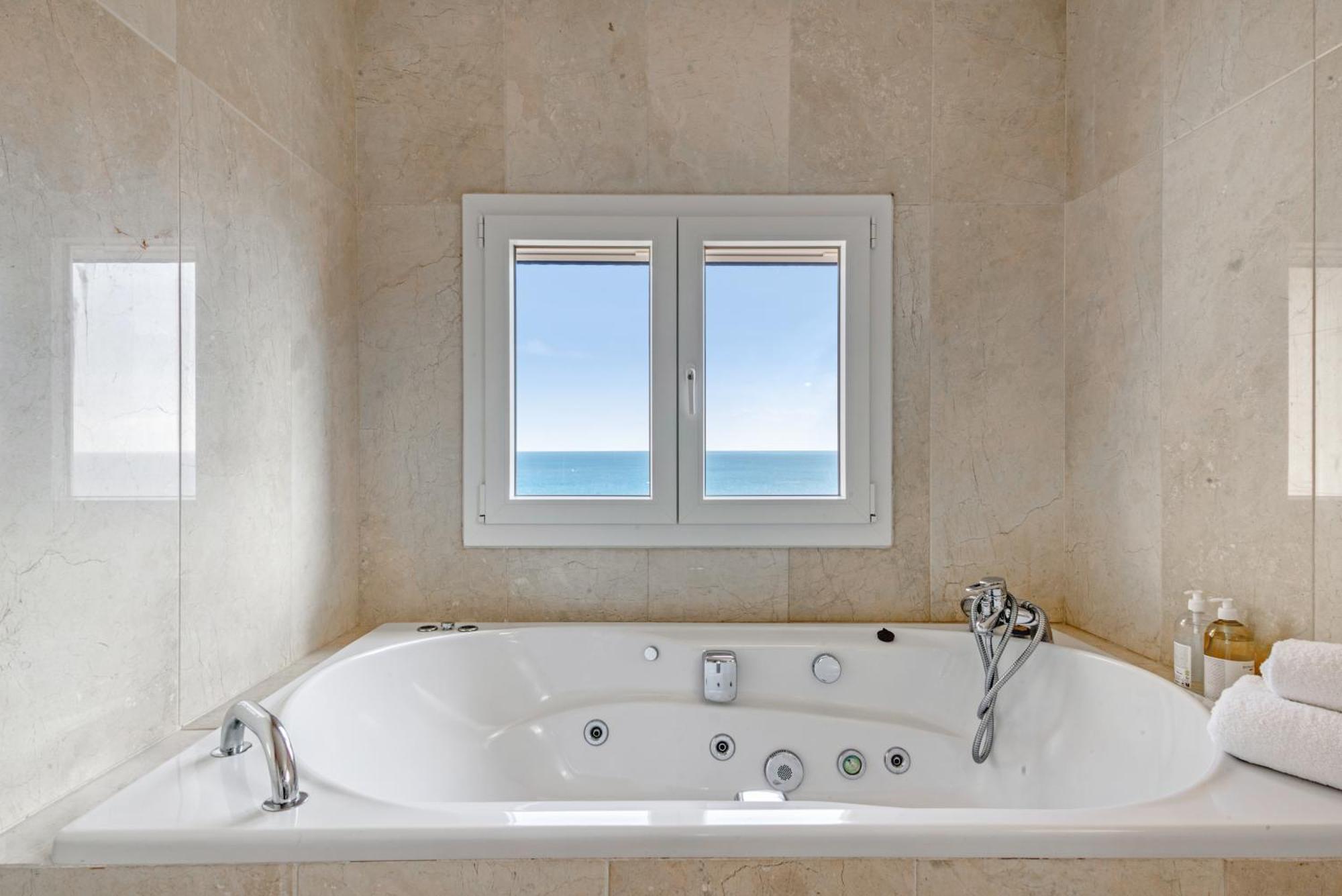 Villa Infinity Sea Views I Pool I Bbq I Jacuzzi アルメリア エクステリア 写真